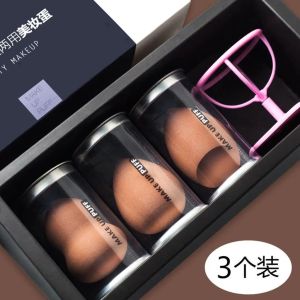 3 PCS Professional Cosmetic Puff Makeup Sponge Blending Face Liquid Foundation Cream Make Up Cosmetic Powder Puff