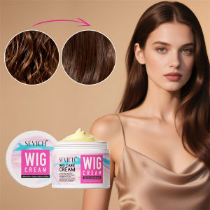 SEVICH Leave In Wig Detangle Spray 100ML Anti-frizz Long-Lasting Floral Scent Wig Care Cream 100g Repair Damage Wig Shampoo 100ml Set