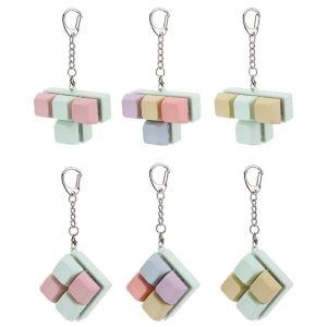 Silicone Soft Cat Claws Keychain Key Ring Pendant Mobile Phone Backpack Pendant Desktop Accessories Decompression Press Tools