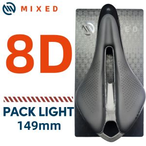 2026 MIXED Full Carbon Fiber Saddle Pack 5D 6D 7D Ultra Light Weight Cushion 143mm 155mm for MTB Mountain Bicycle Road Bike Parts