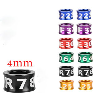 ห่วงขานกแก้ว ห่วงนกอลูมิเนียม ห่วงขานก เลขไม่หลุดออก อลูมิดนียมน้ำหนักเบา 4มม-6มม