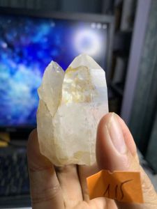 Đá thạch Anh VÀNG tán sắc pha lê tự nhiên trong suốt vàng Citrine thanh tẩy thiền định tarot cực mạnh Clear Quartz Natural 115