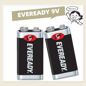 【1PCS-10PCS】Eveready 9V Super Heavy Duty Battery 9 Volts 6F22 1222BP1 Batteries