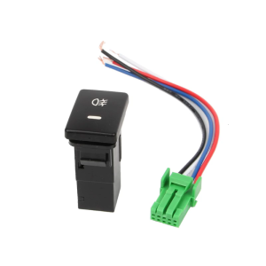 for DC 12V Front Fog Light Push Switch 4 Wire Button Suitable for Highlander for Corolla Ralin