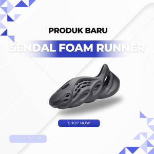 FOOTFU YEEZY FOAM RUNNER SANDAL SLIDES KARET Gratis Ongkir COD