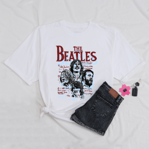 Sakura Glory - KAOS THE BEATLES COTTON COMBED 30S PREMIUM UKURAN S-XXL / ATASAN / BAJU / BLOUSE / T-SHIRT / TUMBLR TEE / PRIA / WANITA / DEWASA / DISTRO / IMPORT / OVERSIZE / COD / DISKON / GRATIS ONGKIR / MURAH