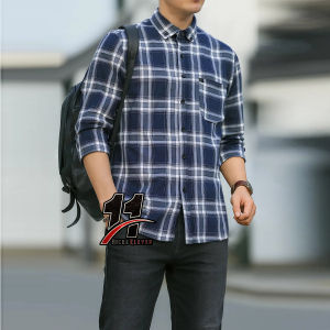 kemeja pria lengan panjang bahan flanel import kemeja flanel lengan panjang