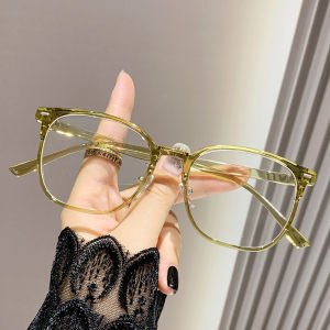 JN IMPRESSION Vintage Large Frame Reading Glasses with Anti-Blue Light Filter