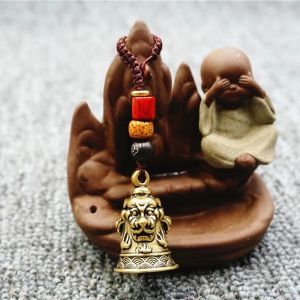 [SPRINTT] GK007 Gantungan Kunci Kuningan Lonceng Feng Shui Gantungan Kunci Cina gantungan kunci mobil Xin Jing Brass keychain