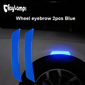 Car Reflective Strips Carbon fiber Car Sticker Truck Auto Motor Anti-Scratch Safety Warning Sticker