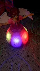 ROTATING DANCING TOY DANCE PRINCESS WITH LIGHT SOUNDS MUSIC