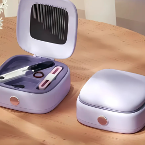 KIYO Set Benang Jarum Gunting Meteran Box Estetik / Set Alat Jahit Baju / Sewing Kits Set / Alat Jahit Mini Portabel Travel Friendly