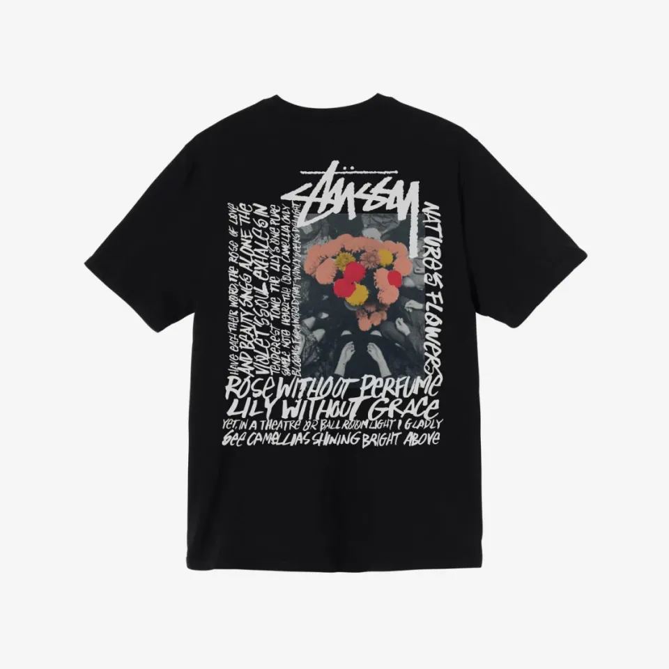 人気★【STUSSY】★Stussy Camellias Pig. Dyed T-Shirt Natural Buy Stussy Camellias Pig. Dyed T-Shirt Natural | SASOM