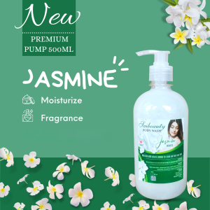 JASMINE PUMP 500ML SAIBEAUTY Sabun Mandi BATH FOAM BODY WASH Busa Mandi PUMP 500ML (BPOM)