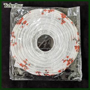 TakeJoy 30 35cm Plum Blossom Round Paper Lantern Lamp Shade Chinese Antique Paper Lantern New Year Paper Lampshade Home Decor