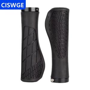 [COD] CISWGE AUTOPARTS 1 cặp xe đạp Grips chống sốc Xe Đạp Handlebar bìa chống trượt có thể khóa Grips Ergonomic đi xe đạp cao su xử lý Grips