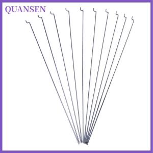 QUANSEN 10ชิ้นพวงมาลัยแบบ Z ก้านเกียร์แบบดึงก้าน Servo DIA 1.2มม. ความยาว20ซม.