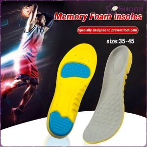 Memory Foam insoles EVA elastic Sports insole Shoes Pad inserts cushion for Men and Women 1Pair