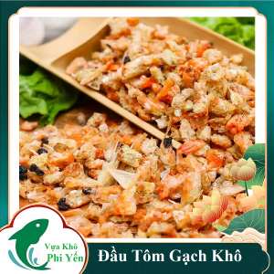 ĐẦU TÔM KHÔ SIÊU NGỌTDÙNG ĐƯỢC TRONG NHIỀU MÓN NẤU CANHNẤU SÚPNẤU MÌXÀO BẮP TRỘN GỎIKHO QUẸT...