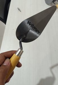 PREMIUM Sendok semen cetok galur asli plat baja paku4 18cm(8in)