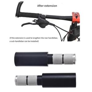 2pack Folding Bicycles Handlebars Extension Ergonomic Bike Handlebars Extenders for Mountain Bike and Commuting