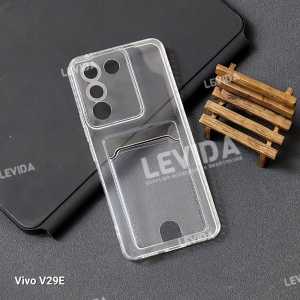 Vivo V29E Card Case Clear / Slot Kartu Bening Case Vivo V29E