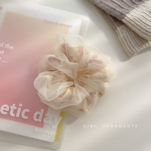 Scrunchie Organza Transparan Mika Kaca Mengkilap Ikat Rambut Cepol Cemol Kuncir Hijab Murah Kunciran Ala Korea Aksesoris Tali Jepang Jumbo