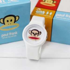 Jam tangan Fashion Anak-anak tali karet/silicon analog bulat
