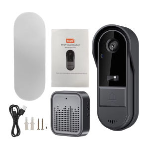 Wireless WIFI Doorbell Video Intercom Door Bell with Camera Tuya Smart Home for Security Protection PIR Motion Detection