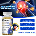 Glucosamine Chondroitin Capsules for Lubricate and Cushion Joints, Joint Pain Relief, Support Cartilage  Joint Flexibility. 