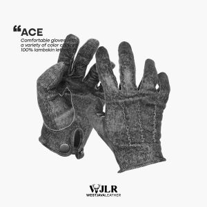 WJ Leather - Sarung Tangan Kulit - Ace Rusty White
