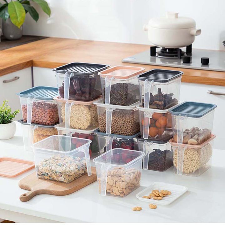 JANEB MoistureProof Multigrain Keep Frash Transparent Organizer Grains