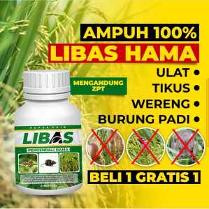 Paket Hemat LIBAS Pengendali Hama Multisepasie/Borak untuk Semua Tanaman - Beli 1 Gratis 1