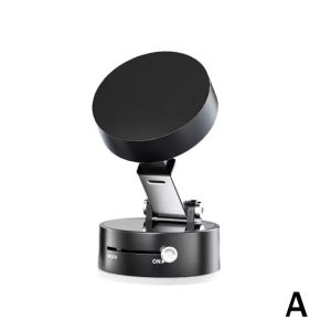 Universal Magnetic Phone Holder Air Vacuum Adsorption Car Electric Suction Cup Phone Holder Folding Navigation Stand for iPhone