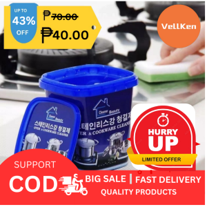 VellKen KOREA Imported Stainless steel strong detergent paste in removing burnt mark .