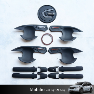 Paket Cover Handle Outer Pintu Tutup Tangki Mobilio 2014 - 2024 Hitam Variant