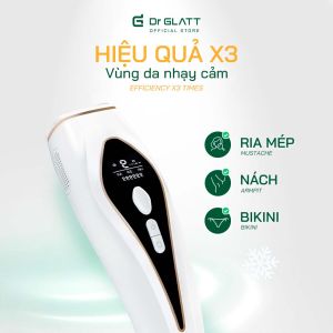 Máy Triệt Lông Lạnh Đa Năng DR GLATT IPL Pro 3.0 - Máy Triệt Lông Lạnh Vĩnh Viễn An Toàn Cho Da Nhạy Cảm Giảm Thâm Nám Làm Mịn Da