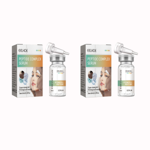 EELHOE 10ml Peptide serum essence lightens fine lines nasolabial lines eye and neck wrinkles moisturizes and tightens the skin anti-aging essence