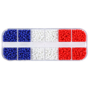 2000ชิ้นคละสีลูกปัดขนาดเล็ก3มม. ชุดลูกปัดแก้วลูกปัดหลวมชุดทำสร้อยข้อมือสำหรับเครื่องประดับงานหัตถกรรมศิลปะ DIY