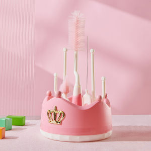 Orzbow Silicone Baby Bottle Brush Set Rotating Cleaner for Bottles 360 ° Rotating Bottle Cleaning Brush Set