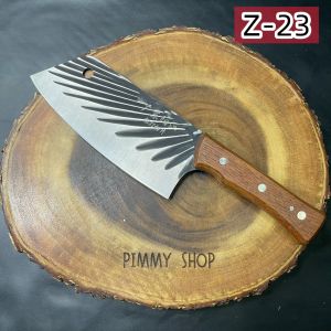 มีดปังตอสันหนา มีดหั่นซอย มีดทำครัวมีหลายแบบให้เลือก ใบมีดหน้ากว้างเหล็กกล้าคาร์บอน