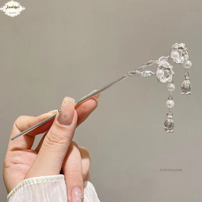 Phụ Nữ Thanh Lịch Búi Tóc Với Tua Rua Sườn Xám Tóc Đũa Hoa Trang Trí Cho Tóc Tự Làm Phụ Kiện Tạo Kiểu Tóc TF-Uss-VN