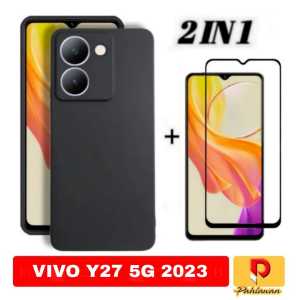 PROMO PAKET 2 IN 1 SOFT CASE VIVO Y27 4G 2023 / VIVO Y27 5G 2023 / VIVO Y36 4G / VIVO Y36 5G / VIVO Y16 2022 Slim Matte Premium Soft case