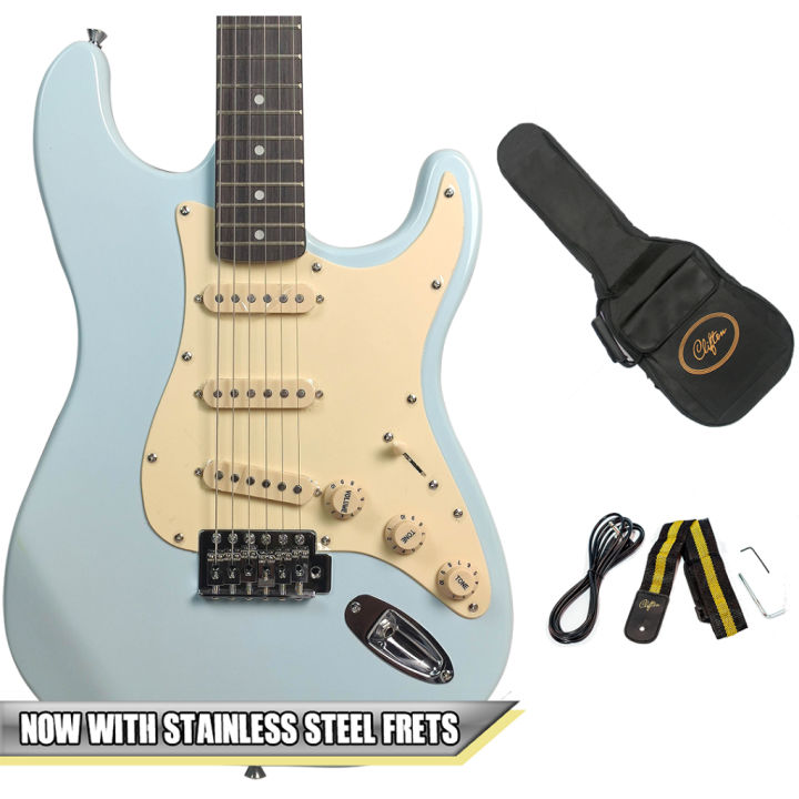 Clifton Pioneer Stratocaster Electric Guitar Package Lazada PH