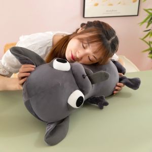 YOYO CHARMING Stuffed Animals Chihuahua Dog Plush Toy Simulation Dogs Puppy Pet Chihuahua Simulation Dog Pillow Nap Realistic Stuffed Chihuahua Doll Birthday Gifts