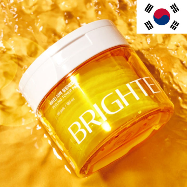 [KOREA] Vitamin Skin Peeling Whitening Pad 60pcs Lazada