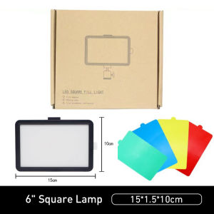 [In Stock] N-Power 8 Inch LED Lighting Panel Video Light for Photography Studio Bedroom Study Lights Stand Tripod