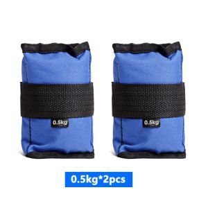 Sand Bag For Legs 2pc Ankle Wrist Weights Sandbag Adjustable Wrist Iron Sandbags Exercise/Training