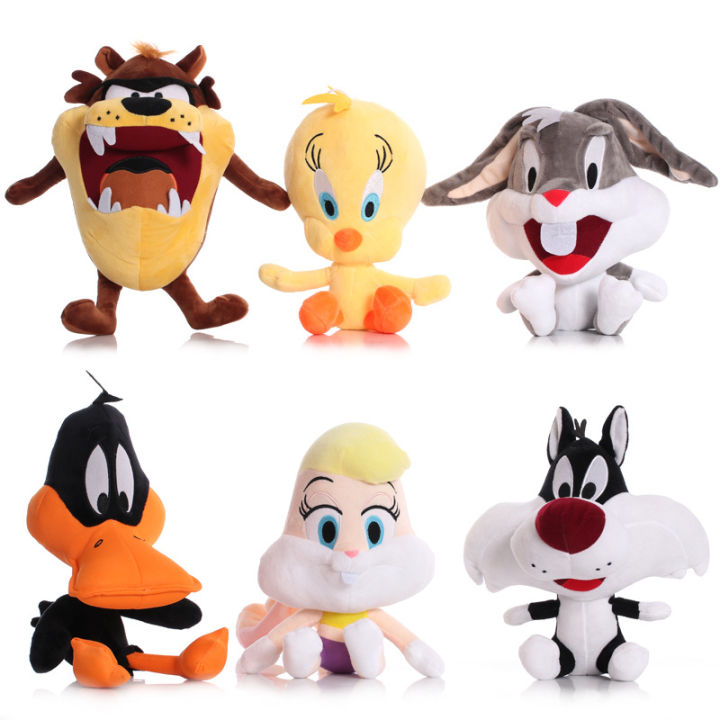 20-25cm Anime Looney Tunes Bugs Toy Bunny Plush Tweety Bird Coyote Daffy  Duck Dolls For Kid Christmas Birthday Gift | Lazada PH