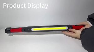 AUTOKEDAI High Capacity 1000LM Magnetic LED Work Light - Rechargeable IP65 Waterproof for Car Repair Mechanic Workshop